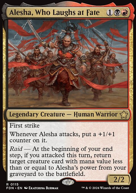 Alesha, Who Laughs at Fate